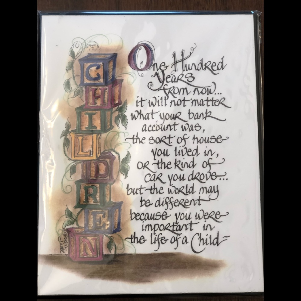 Home Decor Children Quote 3/$20